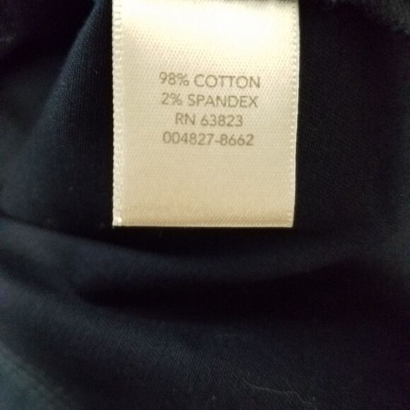 NWOT Christopher & Banks Medium NAVY 3/4 sleeved Jacket - Picture 7 of 7